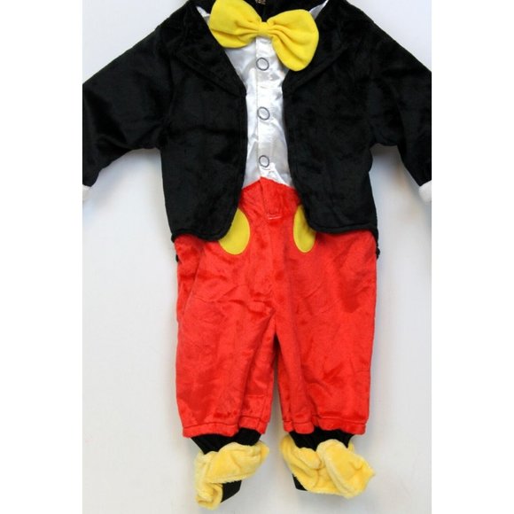 Disney Mickey Mouse Toys R Us Baby 3 - 6 Mths Jumper 1pc Costume Tux Jacket - Picture 4 of 9